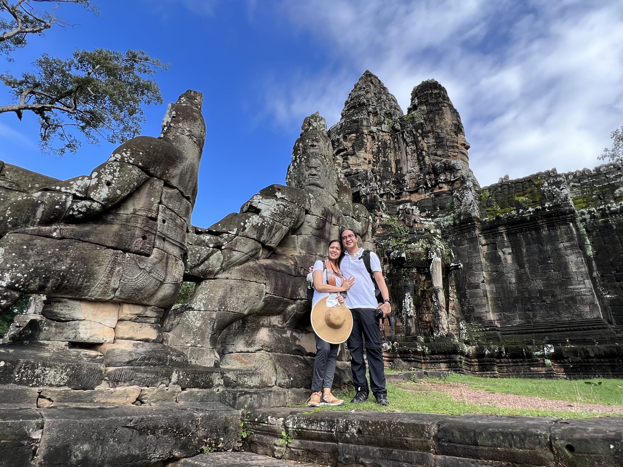 Southern Gate Of Angkor Thom City
