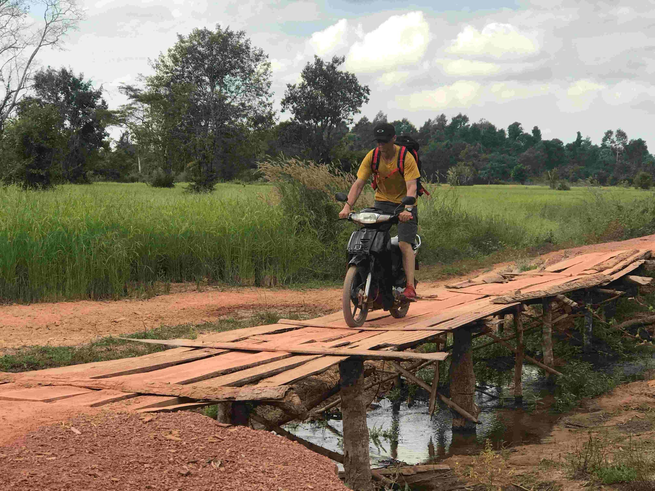 Ride On The Way To Floating Village